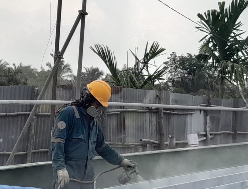 Langgam Sandblasting Painting